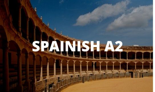SPANISH A2 SPANISH A2